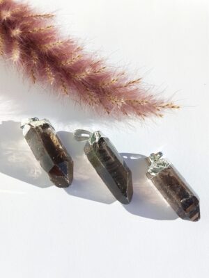 Surov Smoky Quartz obesek