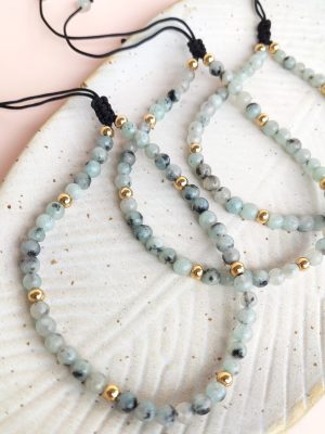 Anklet Lotus Jaspis