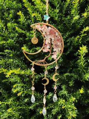 STRAWBERRY MOON - lovilec Sonca s kristali