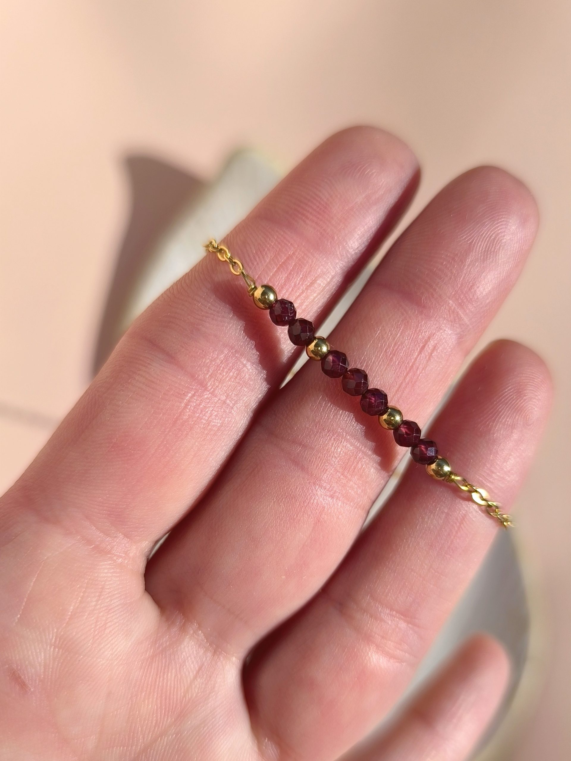 Zapestnica s kristali Granata - slika 2