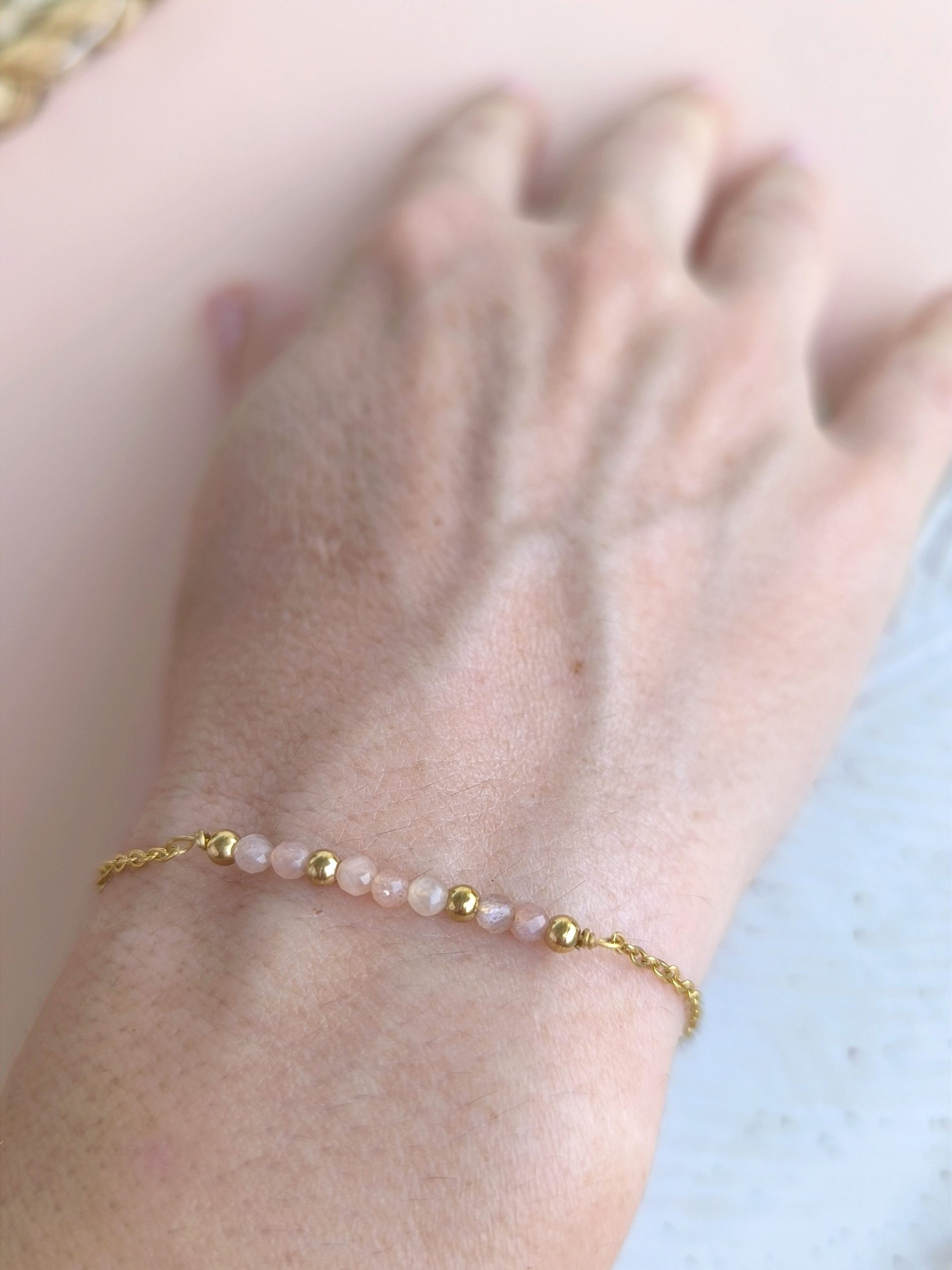 Zapestnica s kristali Sončevega kamna - slika 3