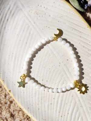 Zapestnica "Sun Moon Stars" - Kristalni nakit - 10